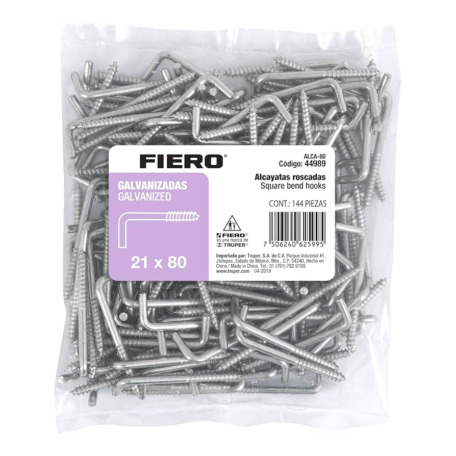 Amazon.com: Alcayata threaded, 21 X 80 mm, 144 parts box